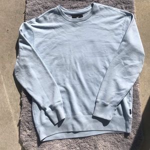 Light Blue Hollister Fleece Crewneck